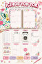 12-Month Non-Periodic Planner Agenda 17X24 cm |   Undated Monthly and Weekly Planning |   School Motivation Sheet with Habits and Goal Tracking |   4 Sheets of Stickers as a Gift |   Undated Planner Agenda - 204 Pages - 7