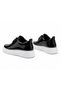 Black Patent Leather White Skin Men's Shoes - Shiny Sporty Luxury Lace-Up Casual Sneaker Kb X3 - 5