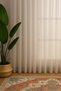 Italian Linen Tulle Draped Natural No-Iron Tulle Curtain Living Room Bedroom Entrance - 2