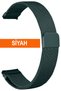 20mm Fossil-Welder-Casio-Seiko-Omega-Armani Compatible Magnetic Mesh Metal Watch Band Mıkhsr20 - 2
