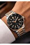 Original Men's Wristwatch – Rose Silver Color Steel Strap – 2 Years Warranty Stylish Gift - 2