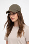 Wide Cut Baseball Cap |   Dark Beige Unisex Large Size 59-63 cm XL Cotton - 2