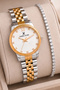 Women's Wristwatch Rose Gold-Silver Color Steel Band & Case Sddk093 - 2