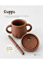 Guggu Ultra Premium Silicone Drinking Cup with Straw (200 ml) - 5
