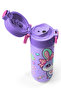 Kids Milka Water Green Rabbit Patterned Thermos with Straw and Direct Drinking Steel Thermos 500 ml 38137 - 2
