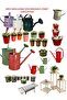 Galvanized Metal Watering Can 3.5 Lt Lila - 5