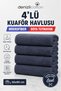 Special Dye-Repellent Microfiber Hair Towel for Hairdressers 50X90 cm Set of 4