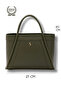 Bag Women's Handbag Shoulder Bag Leather Bag Crossbody Bag Khaki – Mirae Large