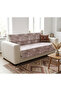 Sofa Sofa Bed Cover Dried Rose Vein Patterned Anti-Slip Base Sponge Top Fabric Velvet - 3
