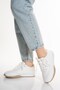 Women's White Daily Comfortable Walking Shoes - 2