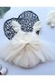 Bella Rose Detailed Holiday Special Day Baby Girl Romper - 3