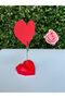 Red Crystal Heart Photo Holder Note Holder - 3