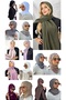 15 Pieces of Pashmina Viscose Fabric, 125 Grams Each