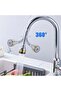 Sn-29319 Three-Stage Adjustable Speed Water Flow Control Stepped Adjustable Kitchen Faucet Head - 3