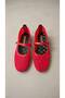 Women's Red Strappy Buckle Mesh Ballerinas 1cm Byndfile01 - 7