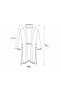 Muslin Plain Pattern Bathrobe for Beach, Sauna, Spa, Bath Use. - 5