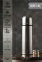 500 ml Thermos Water Bottle Stainless Steel Leakproof Keeps Hot for 12 Hours and Cold for 24 Hours Bpa Free