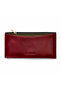 Ashley Women's Leather Wallet Rfid Protected Zippered Black Burgundy Multi-Compartment Card Holder - 3