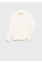 High Collar Asymmetrical Sleeve Blouse - 3