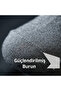 10 Pack Unisex Cotton Gray Invisible Sneaker Socks - Women's Men's Anti-Sweat Anti-Slip Heel - 5