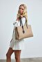 15" Twill Textured Technical Fabric Laptop Bag Milky Brown - 4