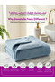 Pack of 4 Hand Towels 50x90 cm – 330 GSM Microfiber, Soft, Absorbent & Quick Dry Towels - 4