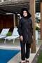 Firfir striped hijab swimsuit
