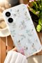 iPhone 17 Compatible Anti-Shock Matte Transparent Printed Silicone Case