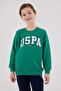 4-15 Years Old Licensed Us Polo Assn Boys Team-Green - 5