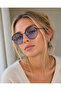 Ae2009c4b4474 Blue Gradient Oval Framed Unisex Sunglasses - 3