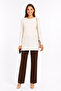 Women's Comfortable and Stylish Viscose Tunic-Cream
