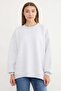 3 Thread Basic Oversize Sweatshirt - 3