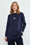 Fullamodest Lotus Flower Embossed Oversize Tunic