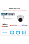2.8mm Super 5MP POE 4K 8MP IP Camera Surveillance POE Onvif H265 Audio Dome Onvif HD Night Vision H - 3
