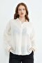 Tek Pocketed Cross Buttoned Oversized Shirt - 4
