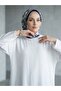 Reklam Kol Muslin Dress-Ecru - 2