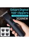 black 2026New Electric Hair Clipper Hair Trimmer for Men Body Groomer & Pubic Waterproof Hair Trimme