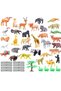 53-piece wild animal Marine insect farm dinosaur set simulation small animal model toy - 7