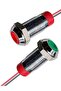 12-24V 12mm Green Waterproof IP67 Signal light Metal LED Warning Indicator Light Signal Lamp Pilot W - 7