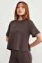Basic Crew Neck Modal T-Shirt - 5