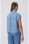 Indigo Tencel Denim Gömlek - 5