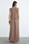 2-Piece Set with Tie-Front Jacquard Skirt - 8