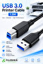 كابل طابعة USB 3.0 بطول 1.5 متر AM/BM
