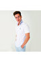 Anchor Men's Polo Collar T-Shirt, Whi - 5