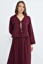 2-Piece Set with Tie-Front Top and Elastic Waist Skirt - 4