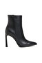 Women's Black Leather Boots - 2