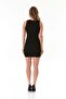 Basic Corded Crew Neck Dress - 7