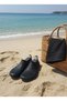 Black Leopard Printed and Non-Slip Sole Pack Sea Shoes - Stretchy Beach and Pool Shoes - Sea Shoes - 3