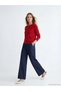 Trendlucky Women's Knitwear Cardigan with Oval Collar - 2