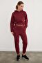 3 Yarn Teddy Bear Embroidered Hooded Jogger Tracksuit Set - 5